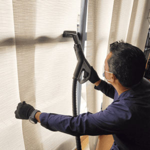 🪟 Lavado de cortinas roller a domicilio
